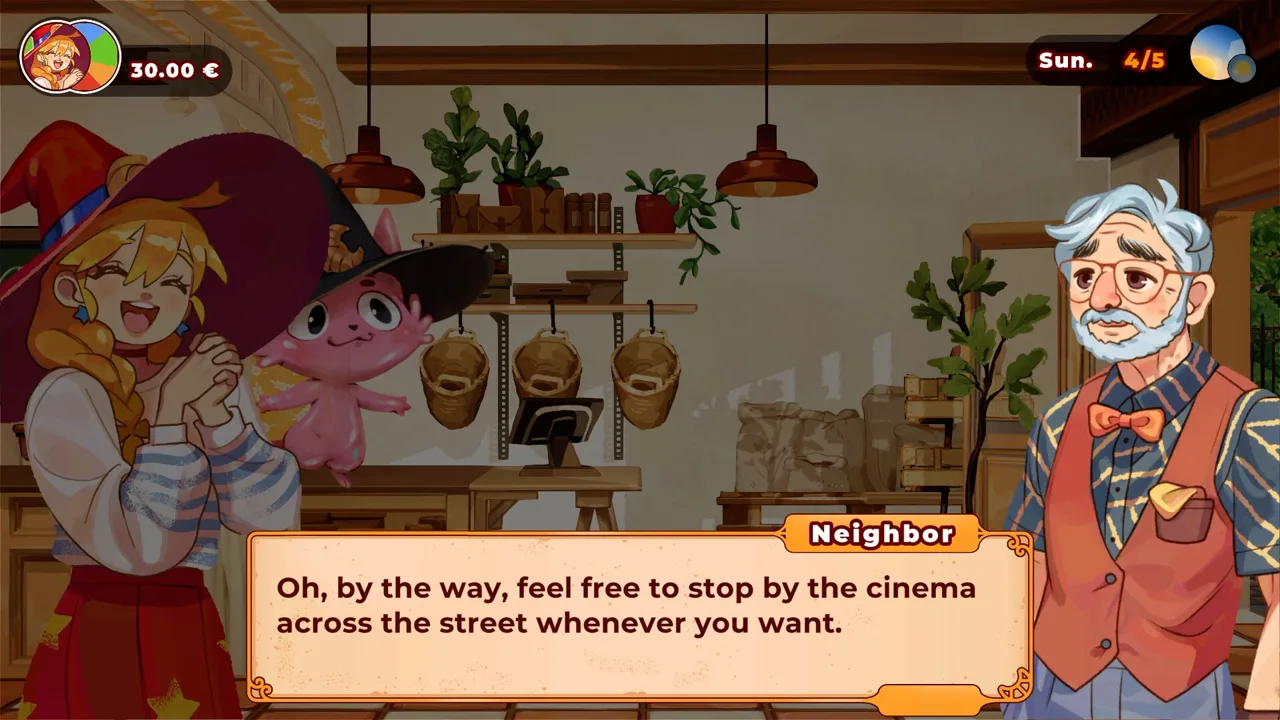 The Witch's Bakery — Estelle's Relationship Levels and Achievements